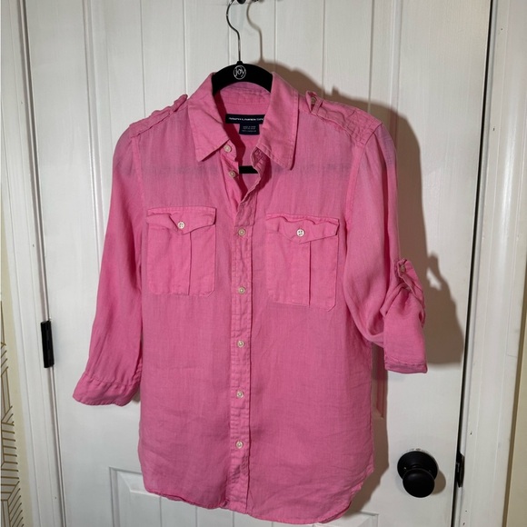 Ralph Lauren Sport 100% Linen Button Down - Picture 3 of 5